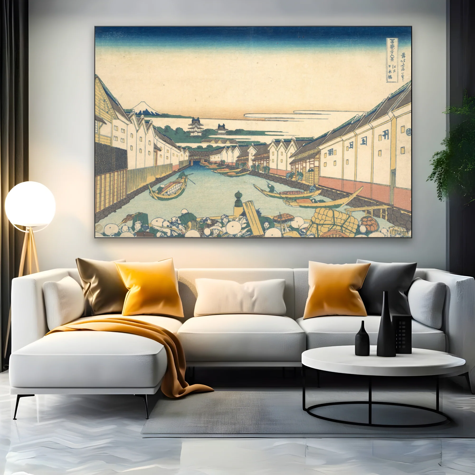 Ponte Nihonbashi, Katsushika Hokusai - Image 3