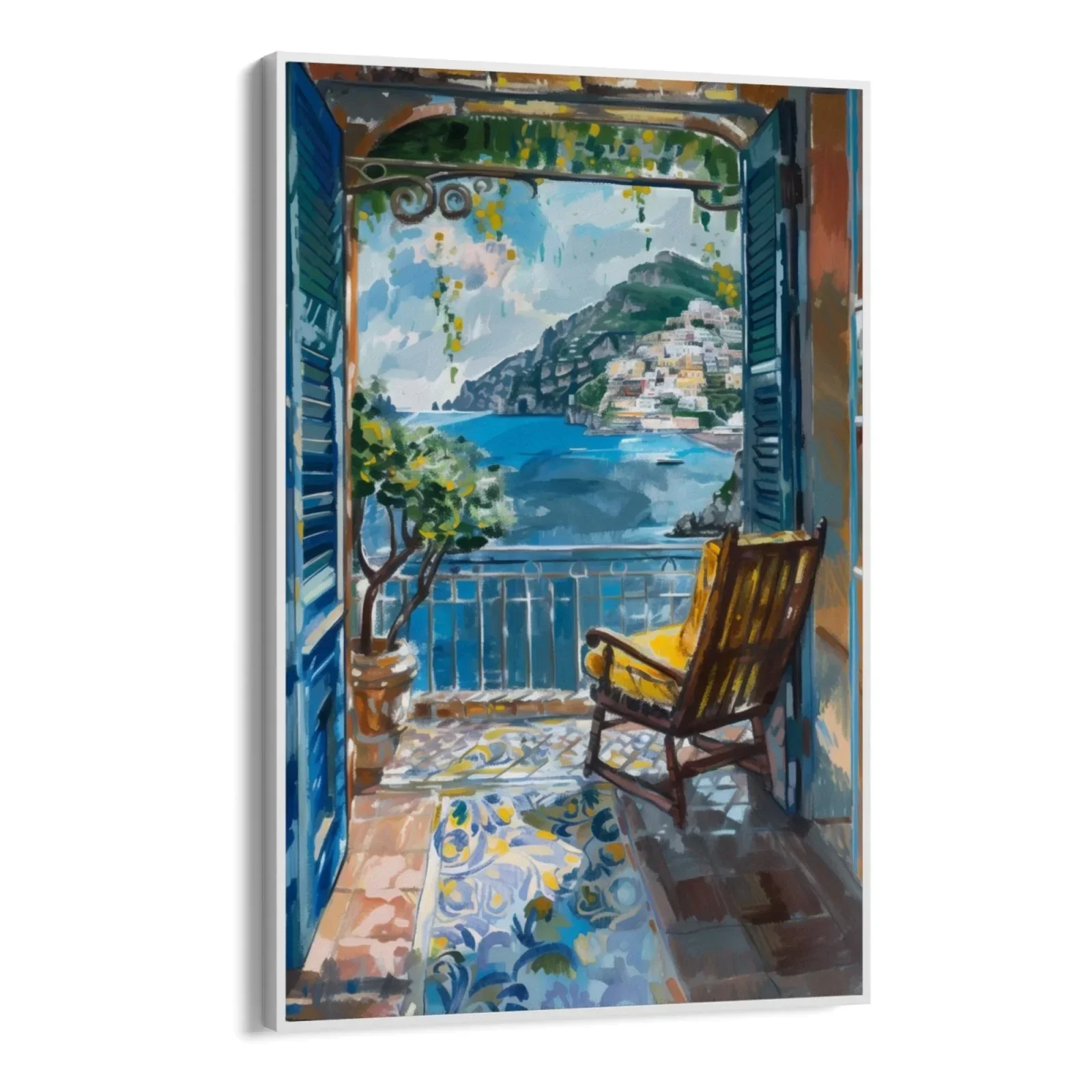 Finestra su Positano, Italia - Image 11