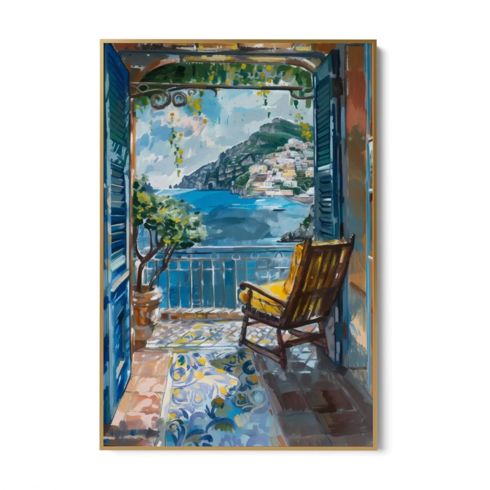 Finestra su Positano, Italia - Image 8