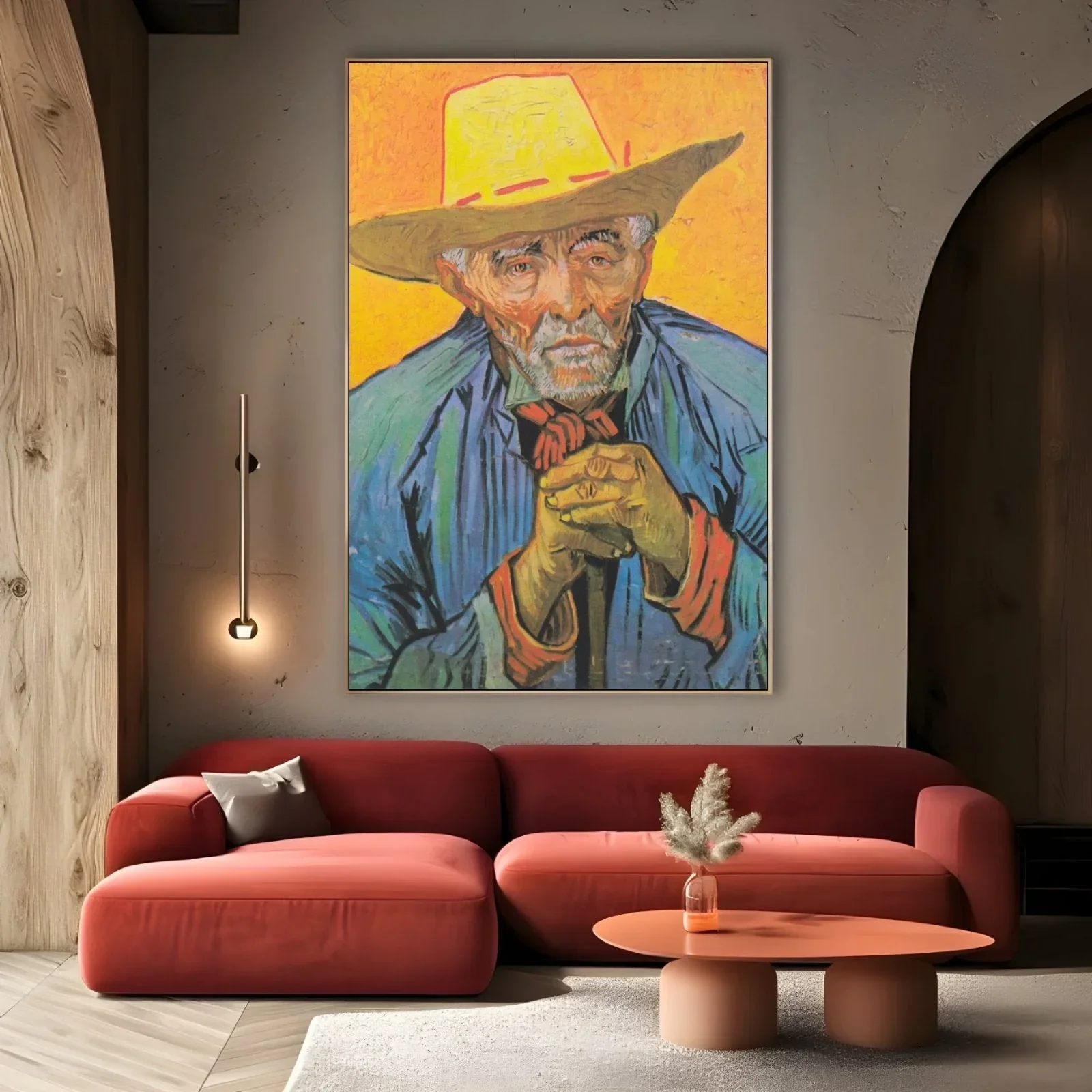 Portrait of Patience Escalier, Vincent Van Gogh - Image 2