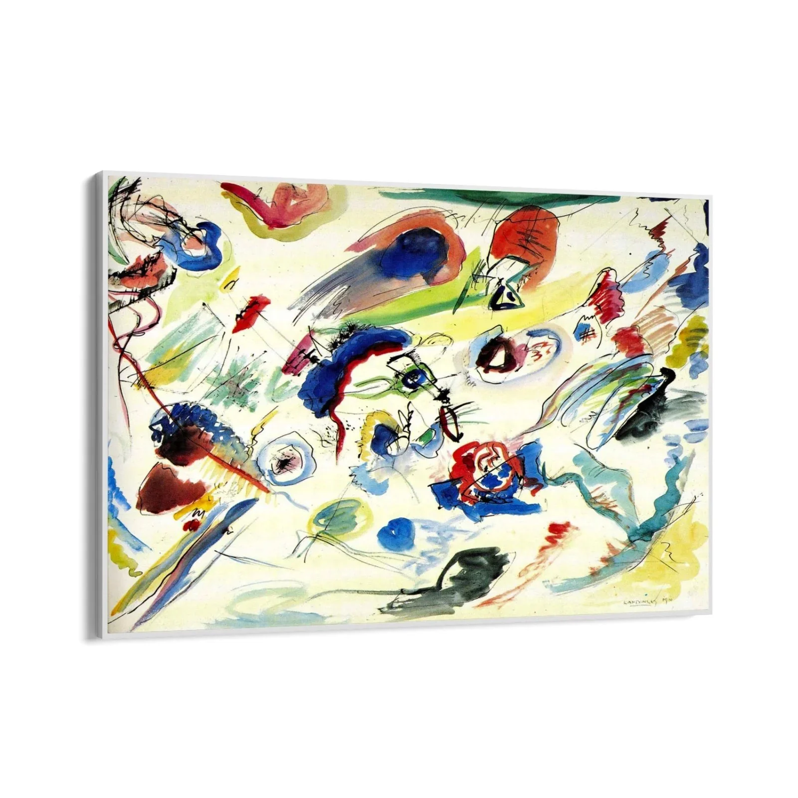 Primo acquerello astratto, Wassily Kandinsky - Image 10