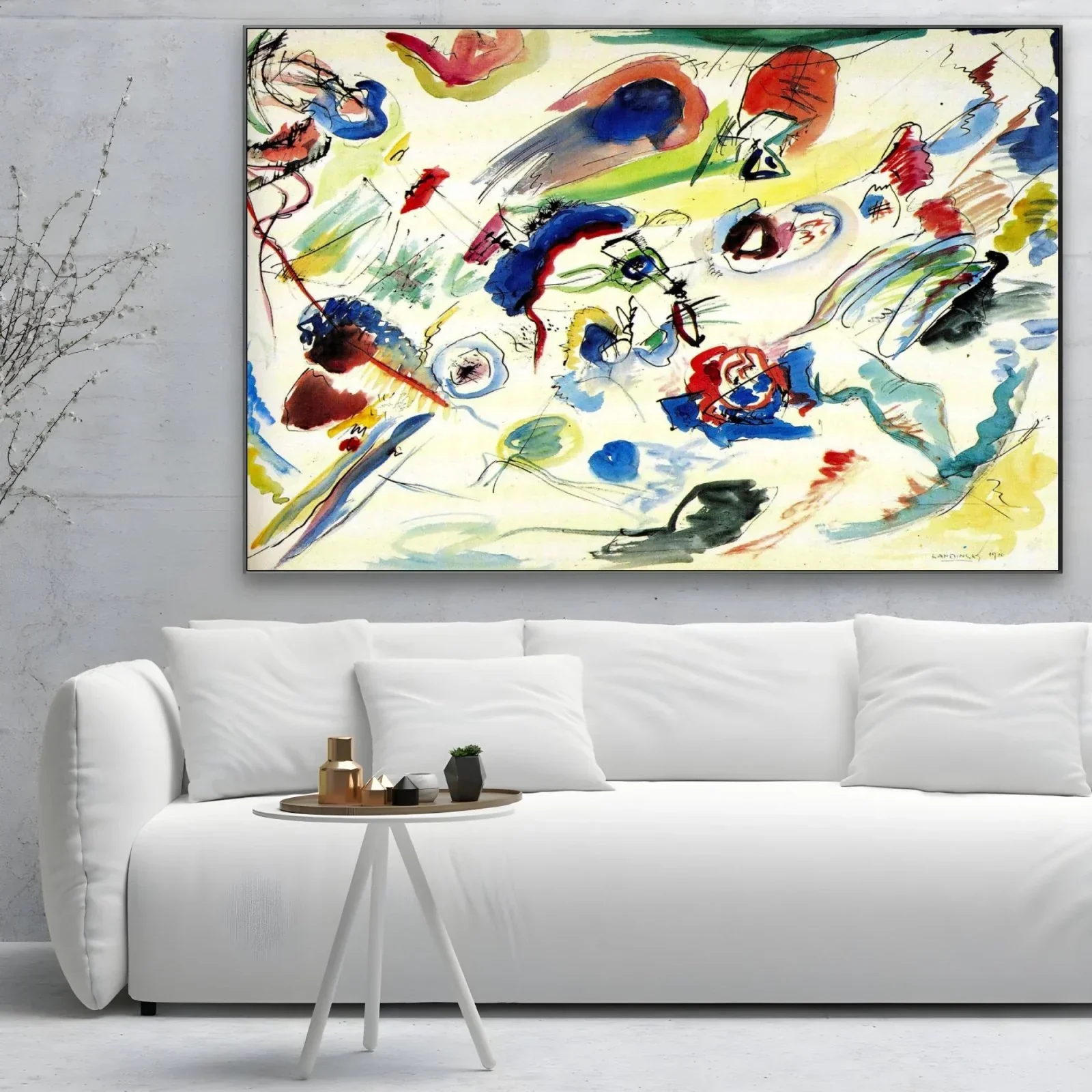 Primo acquerello astratto, Wassily Kandinsky - Image 2