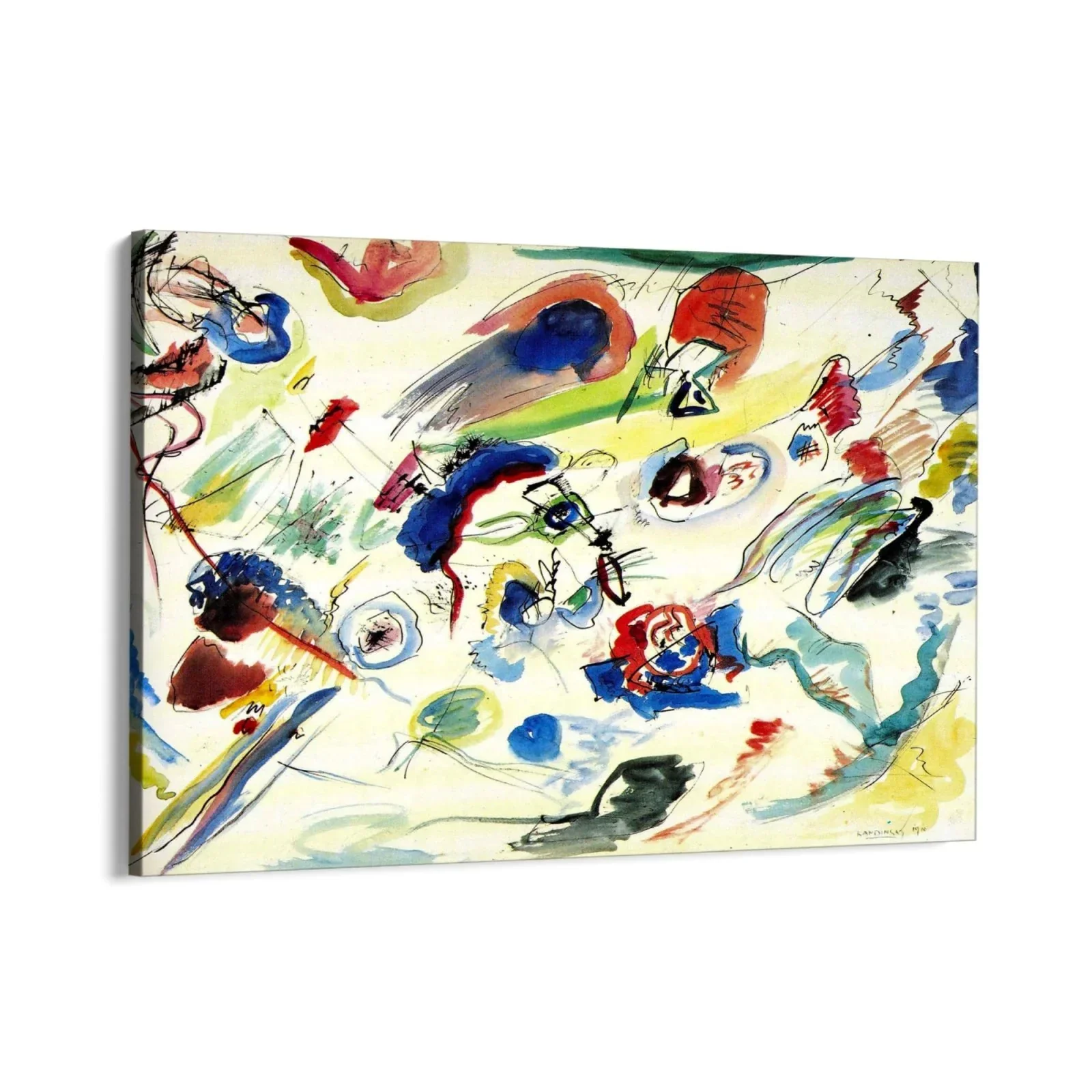 Primo acquerello astratto, Wassily Kandinsky - Image 4