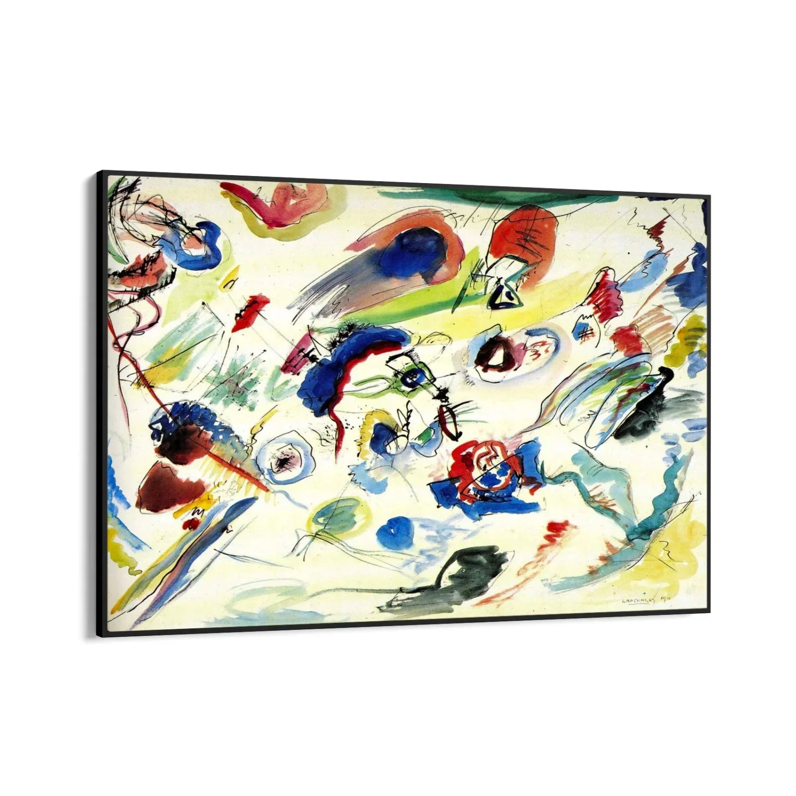 Primo acquerello astratto, Wassily Kandinsky - Image 6