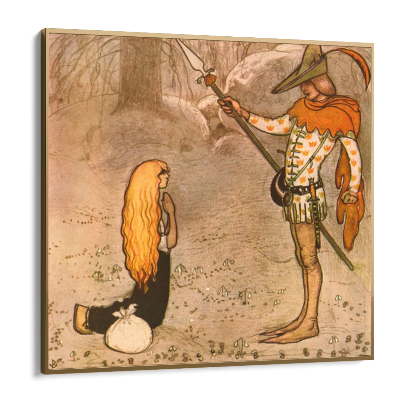 Princess Daga, John Bauer - Image 10