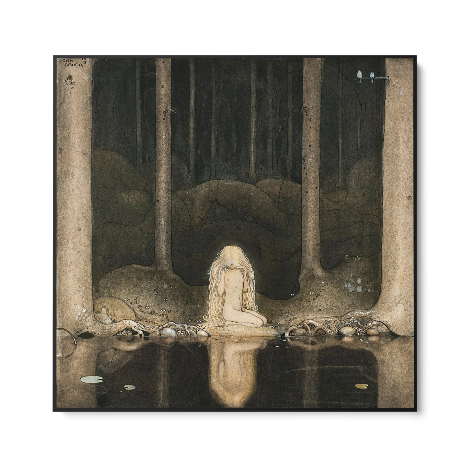 Princess Tuvstarr, John Bauer - Image 5
