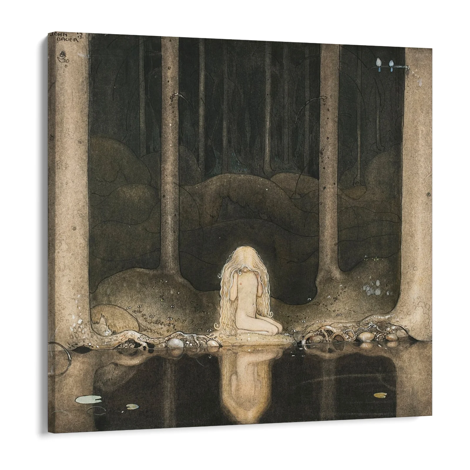 Princess Tuvstarr, John Bauer - Image 8