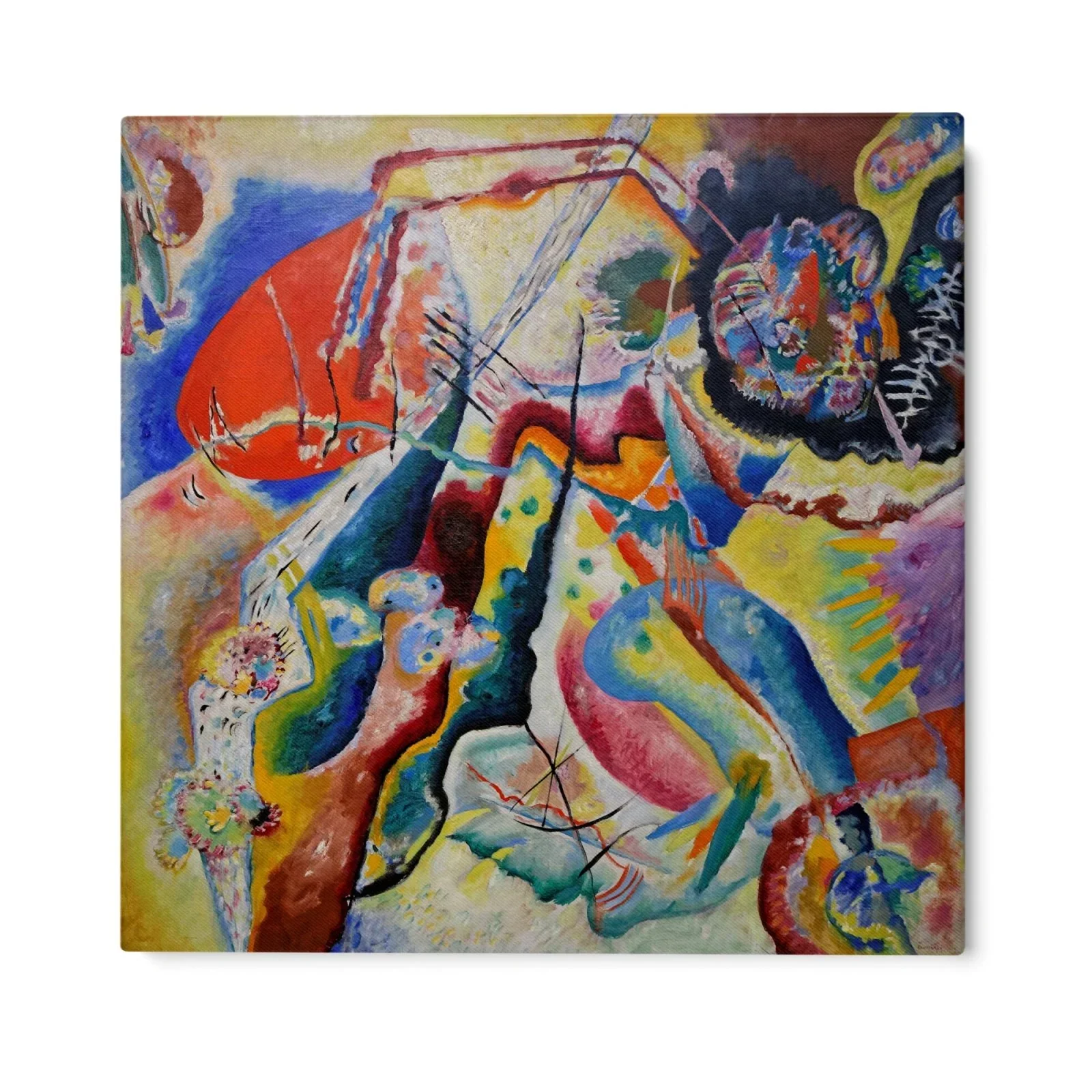 Quadro con macchia rossa, Wassily Kandinsky - Image 3