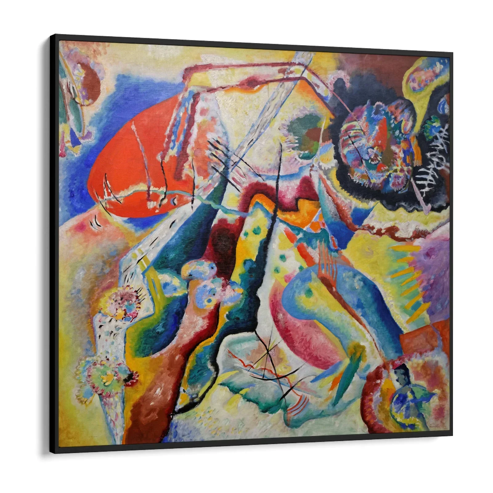 Quadro con macchia rossa, Wassily Kandinsky - Image 6