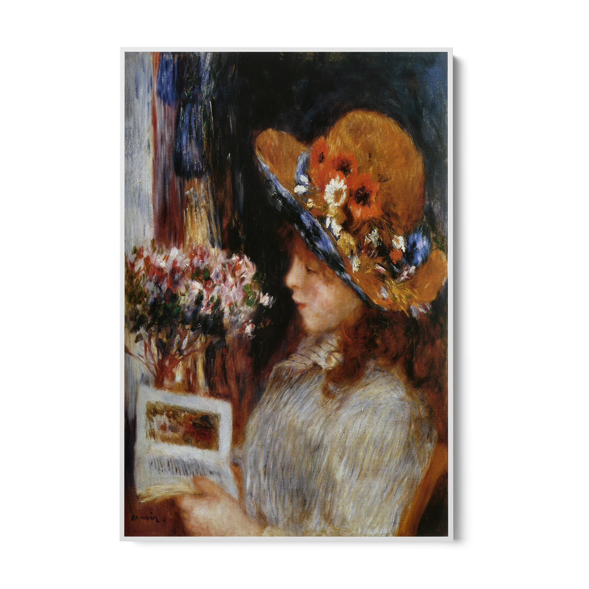 Ragazza che legge, Pierre Auguste Renoir - Image 7