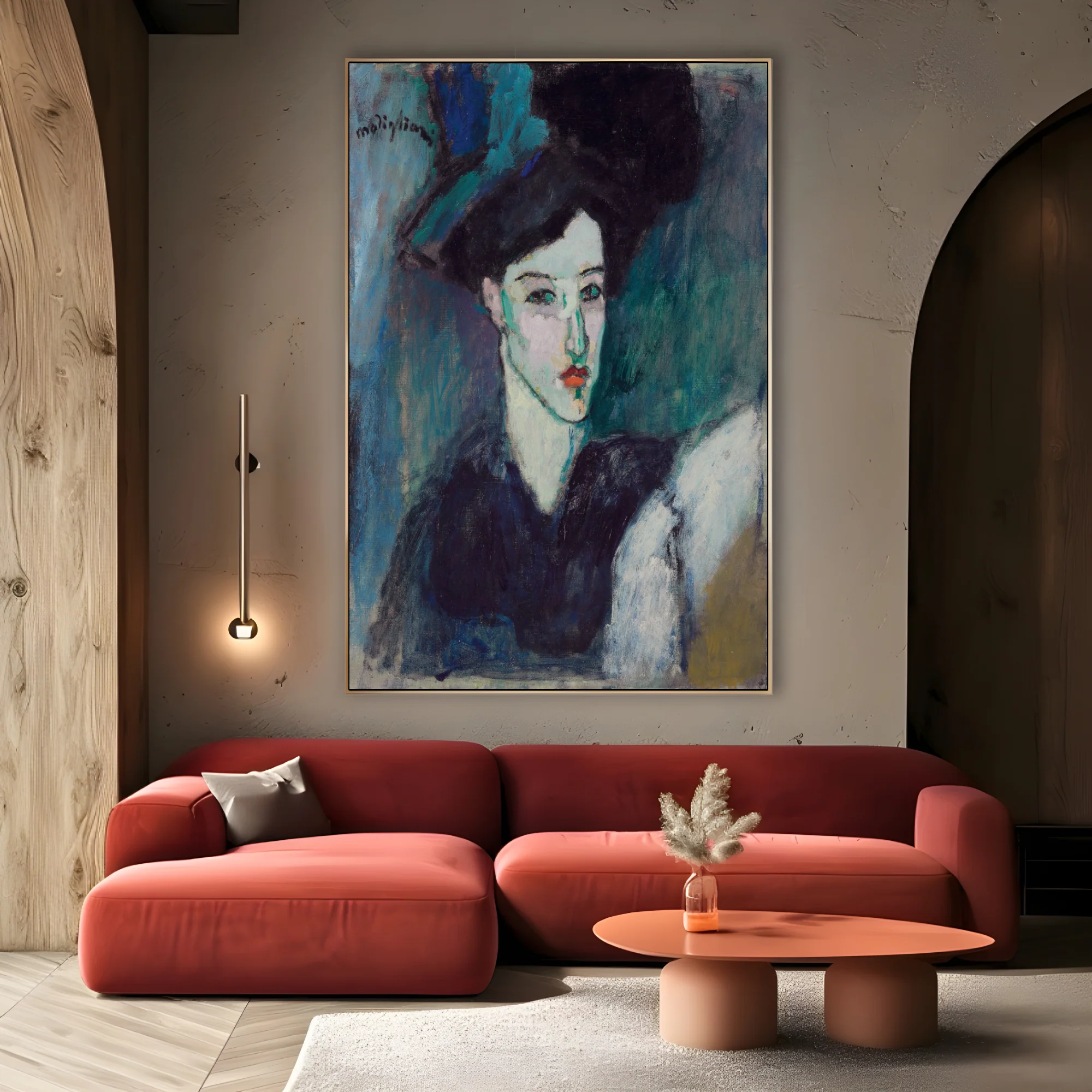Ritratto dell'Ebrea, Amedeo Modigliani - Image 3