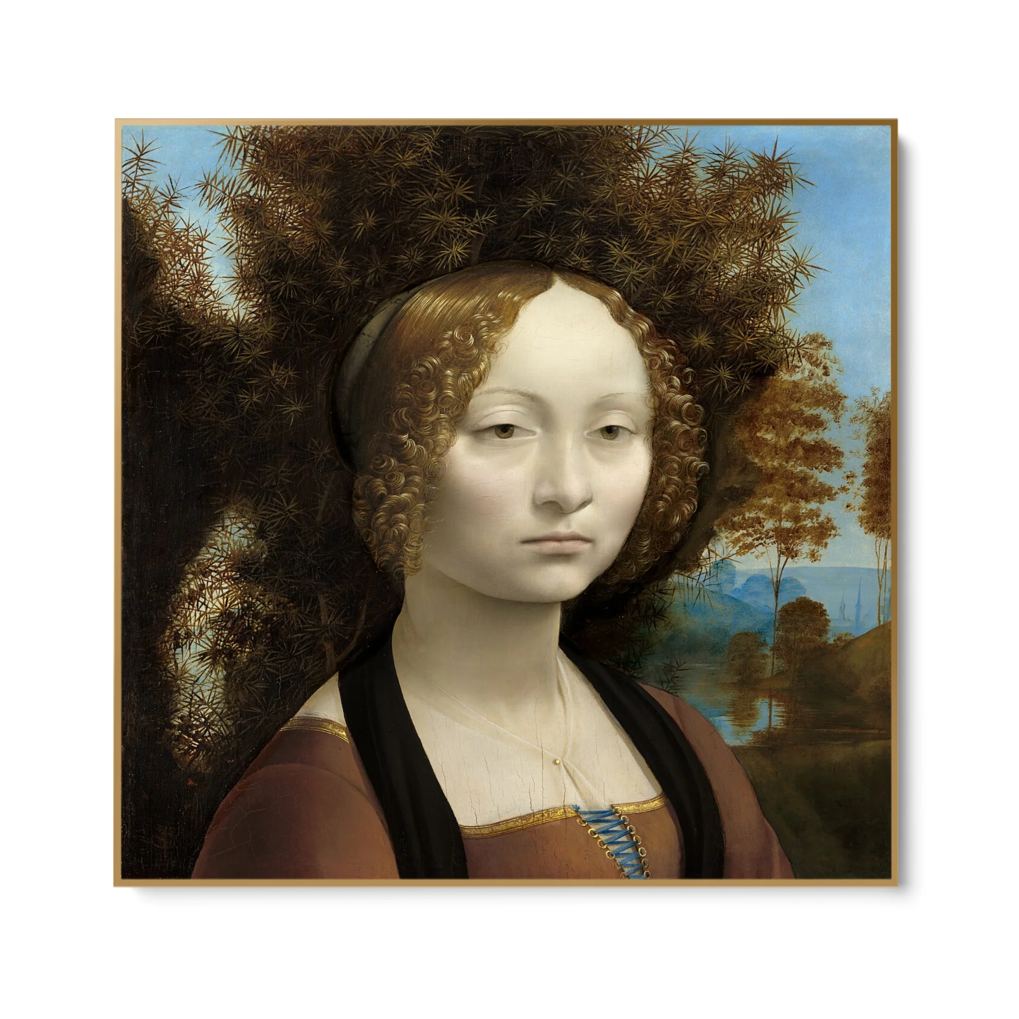 Ritratto di Ginevra de’ Benci, Leonardo da Vinci - Image 6