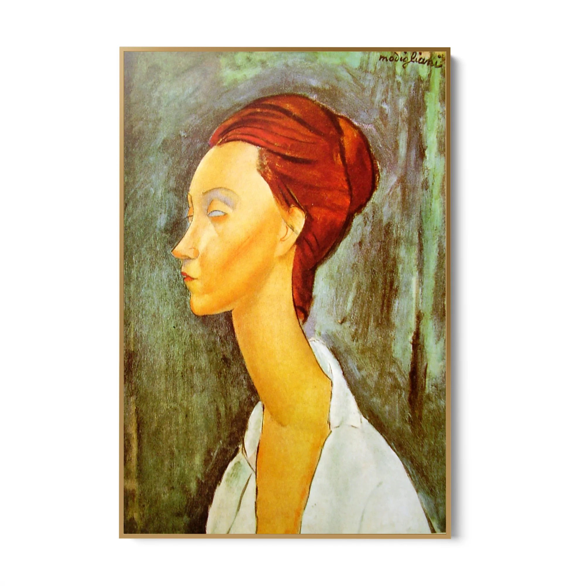 Ritratto di Lunia Czechowska, Amedeo Modigliani - Image 6