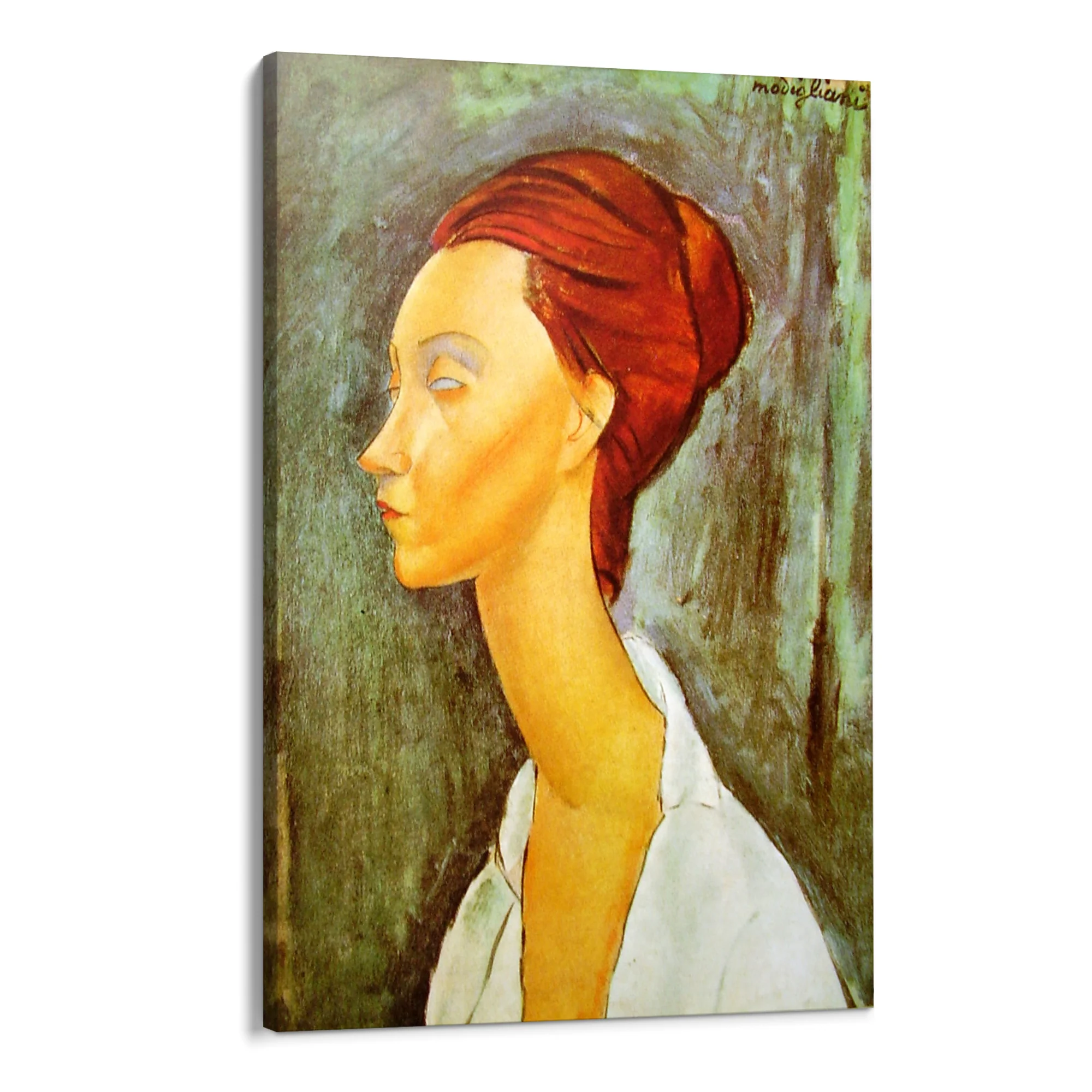 Ritratto di Lunia Czechowska, Amedeo Modigliani - Image 8