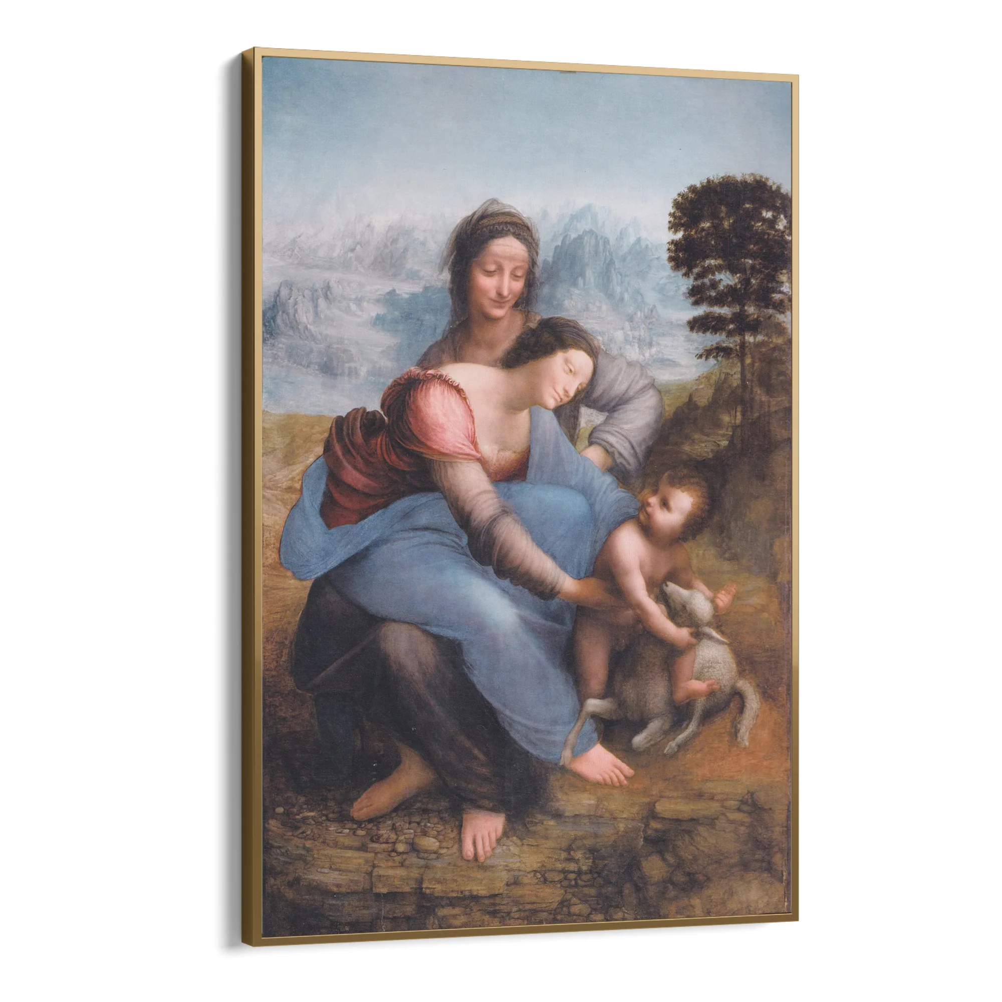 Sant'Anna con la Vergine e il Bambino, Leonardo da Vinci - Image 10