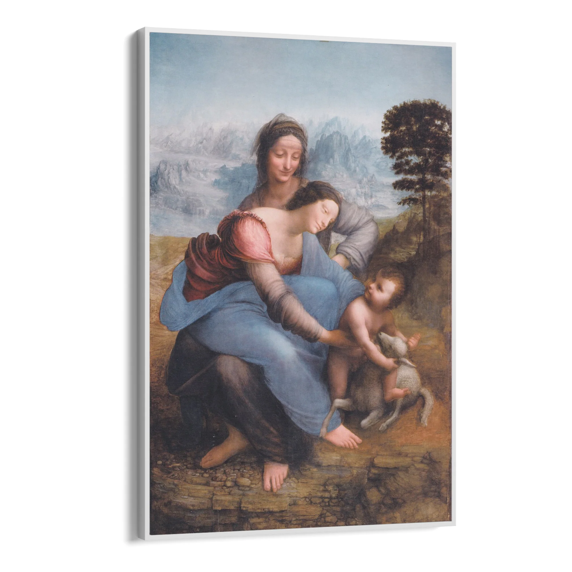 Sant'Anna con la Vergine e il Bambino, Leonardo da Vinci - Image 11