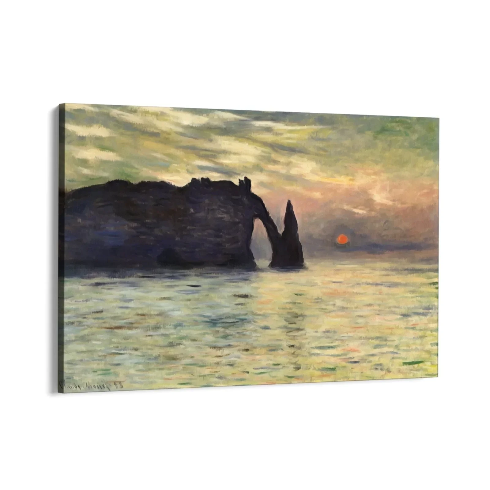 Scogliera a etretat - Claude Monet - Image 5