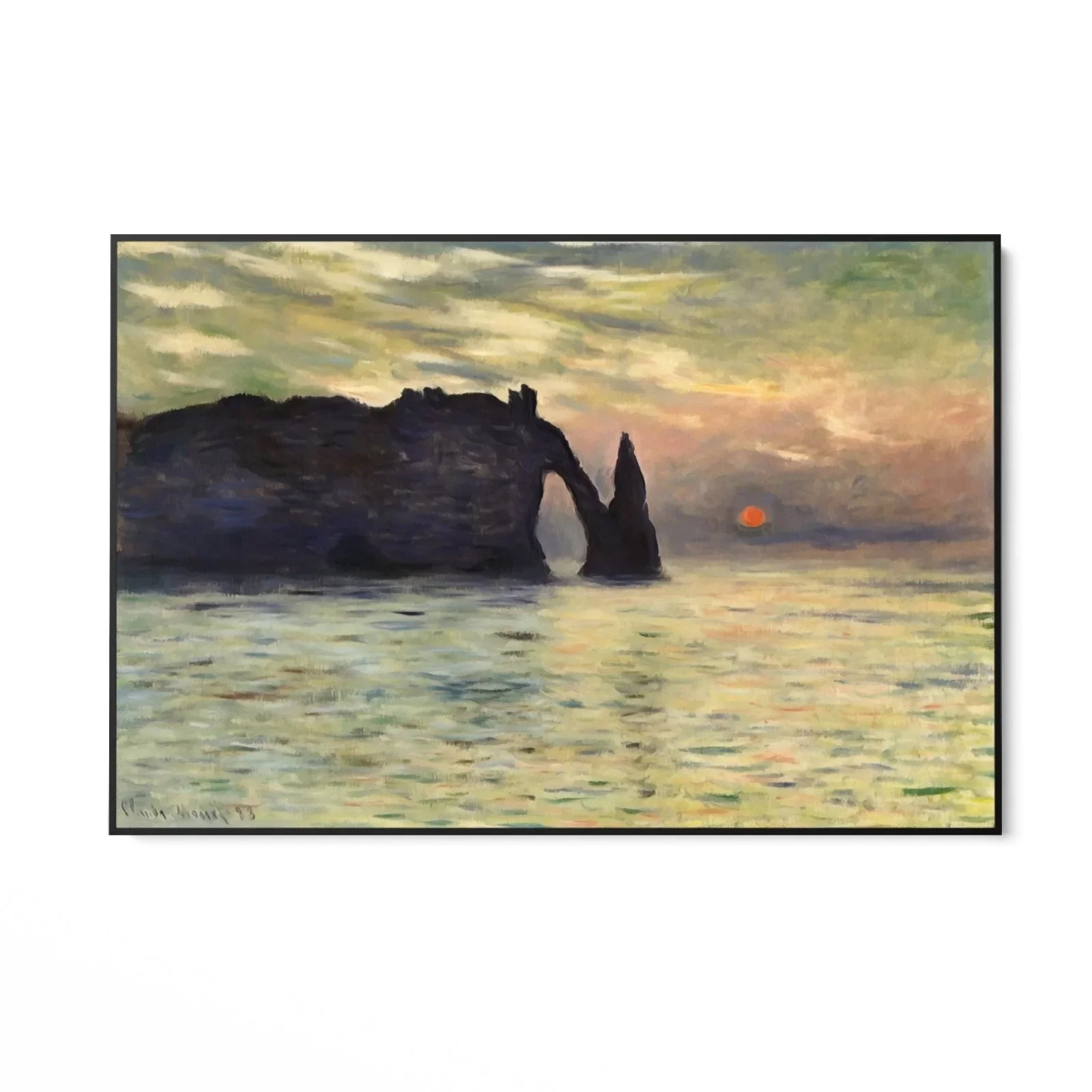 Scogliera a etretat - Claude Monet - Image 6