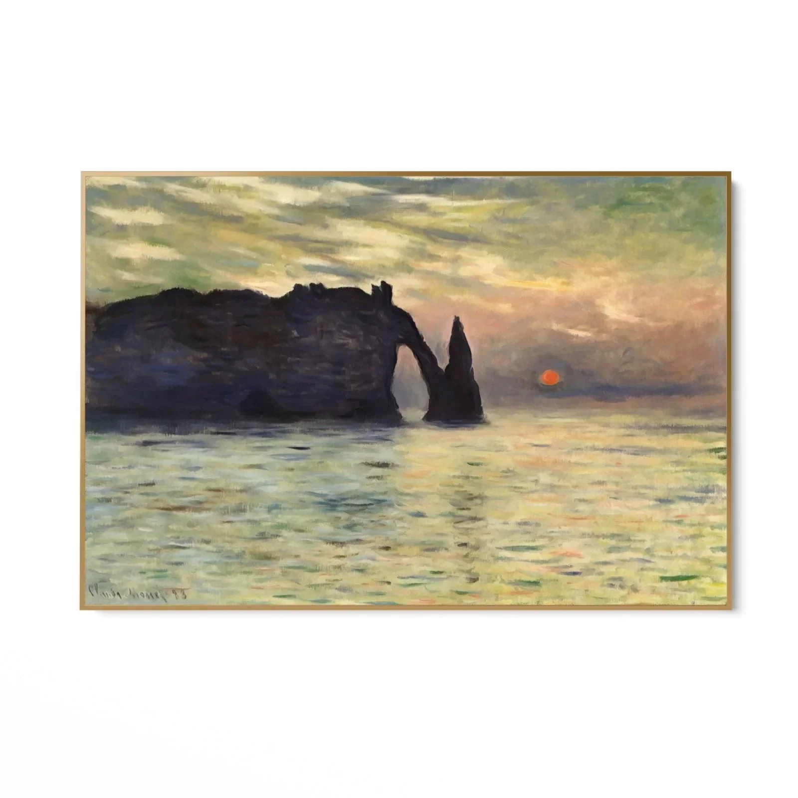 Scogliera a etretat - Claude Monet - Image 8