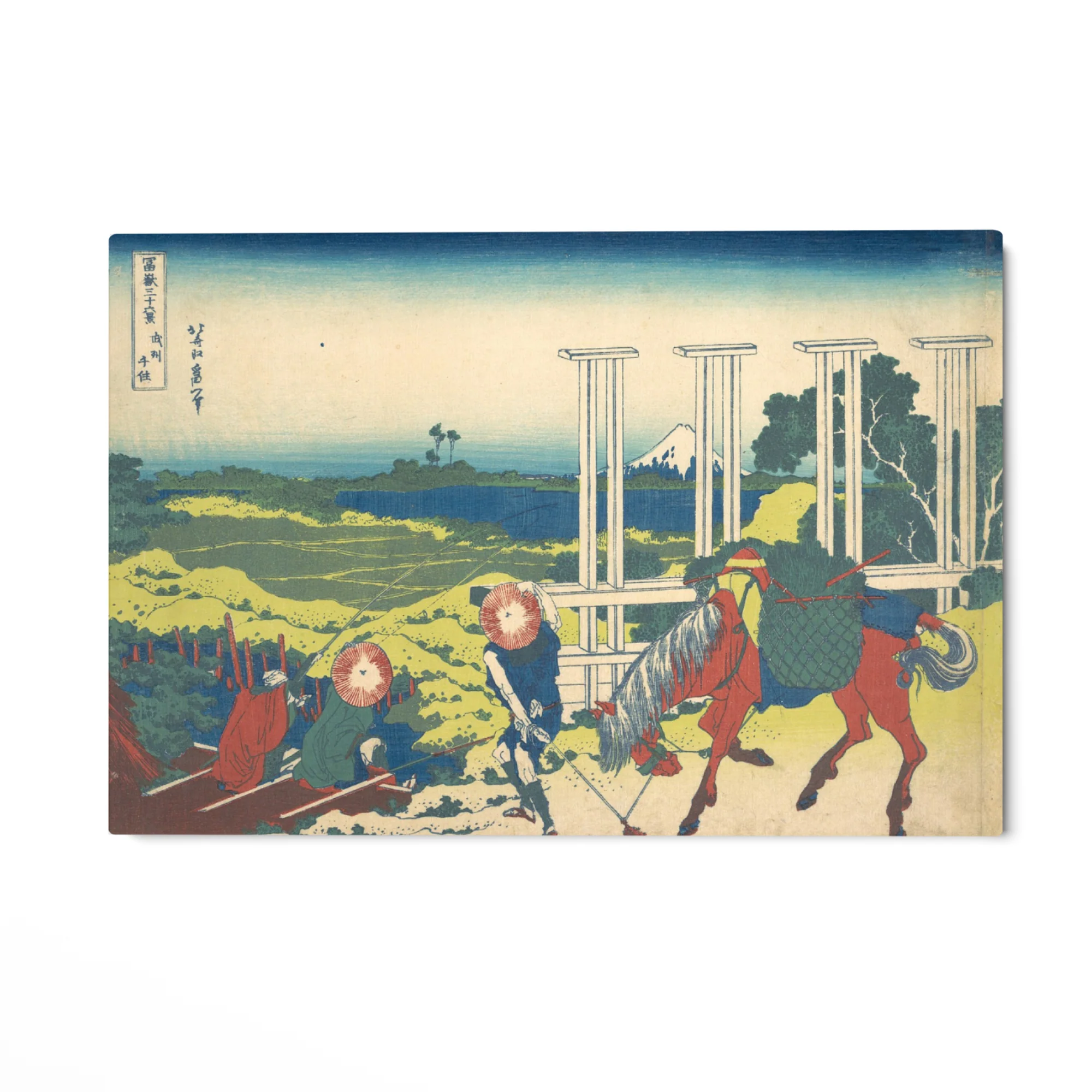 Senju In Musashi Province, Katsushika Hokusai - Image 4