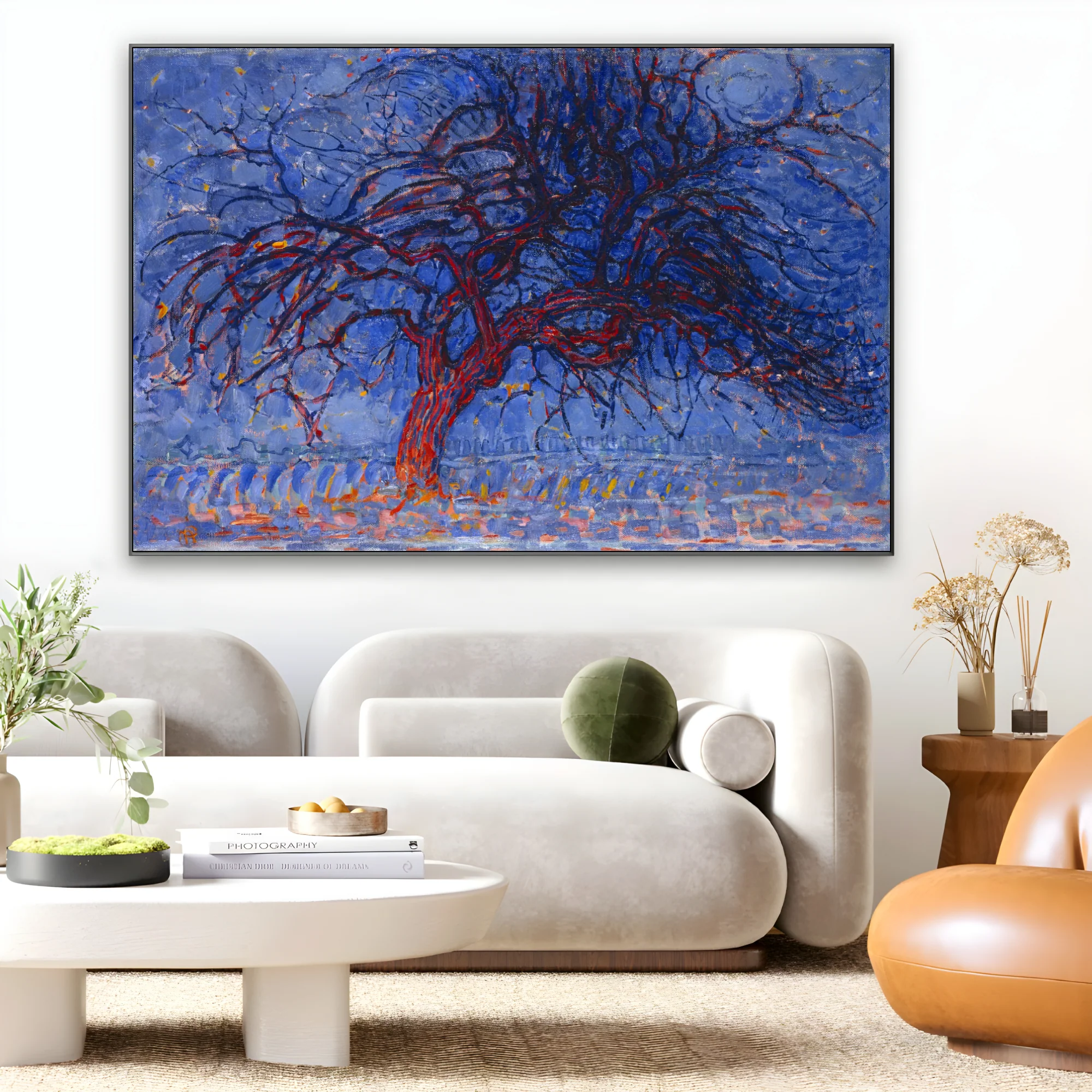 Sera; L'albero rosso, Piet Mondrian