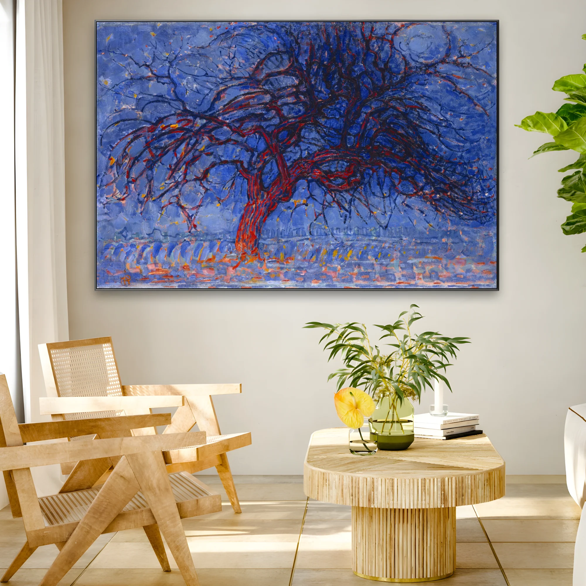 Sera; L'albero rosso, Piet Mondrian - Image 3