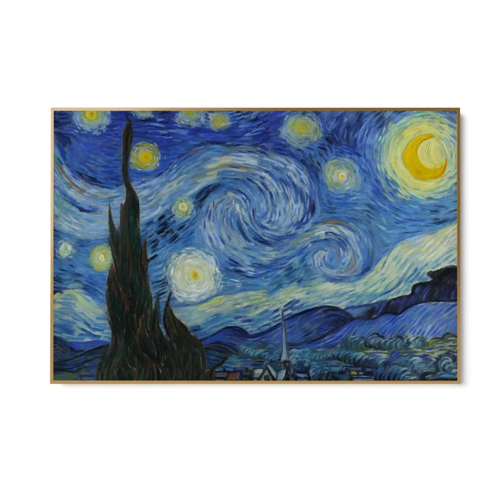 Starry Night, Vincent Van Gogh - Image 8