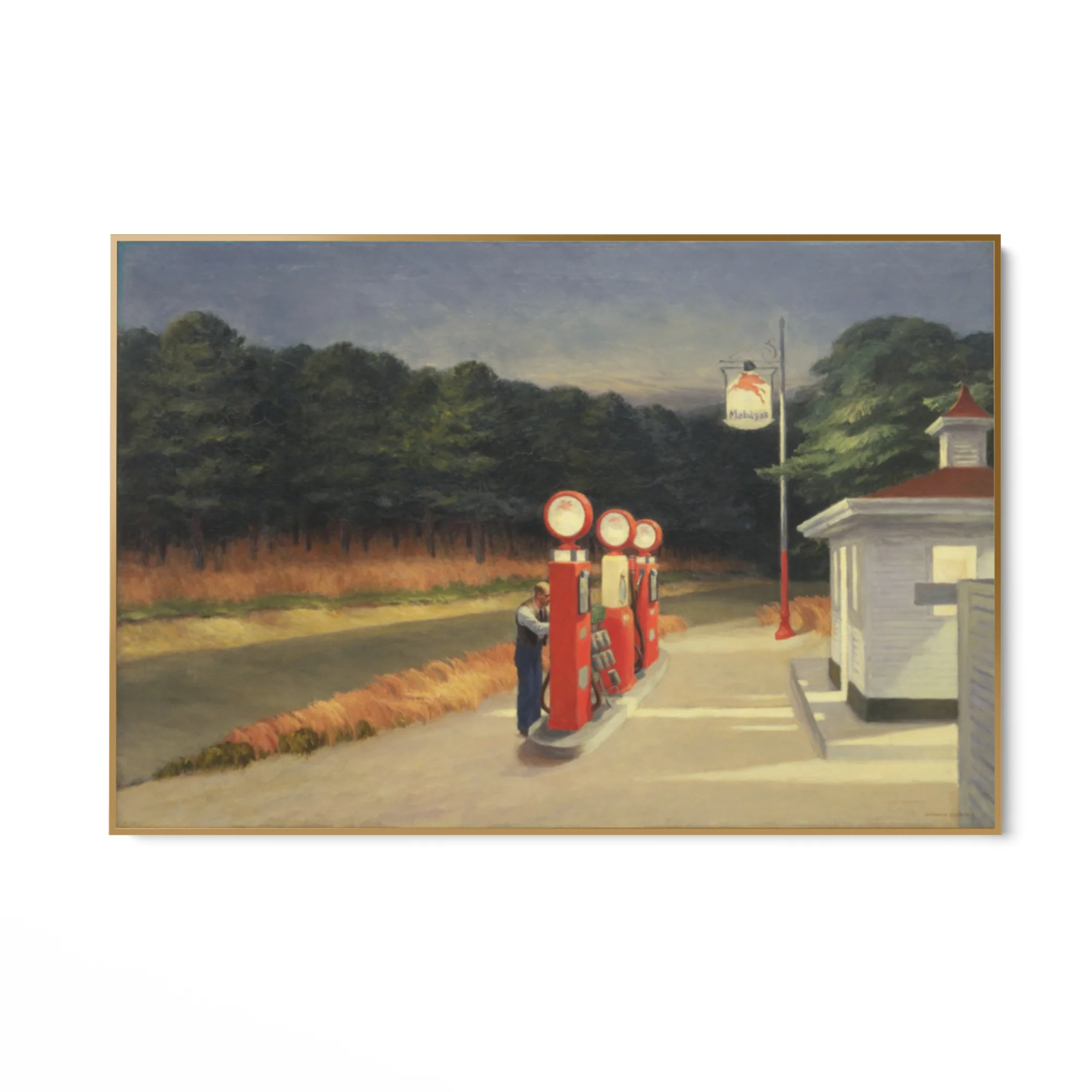 Stazione del Gas, Edward Hopper - Image 6
