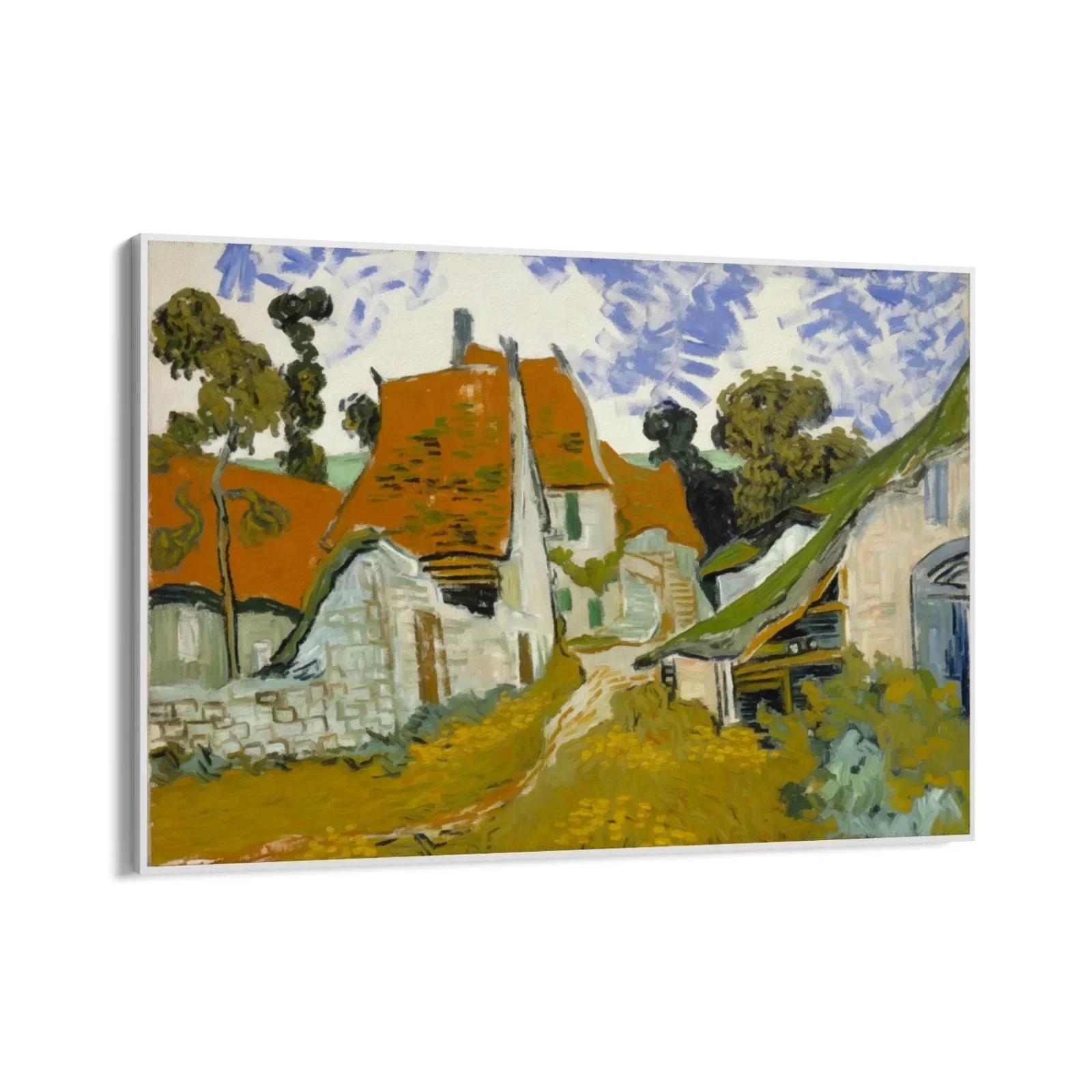 Street in Auvers-Sur-Oise, Vincent Van Gogh - Image 11
