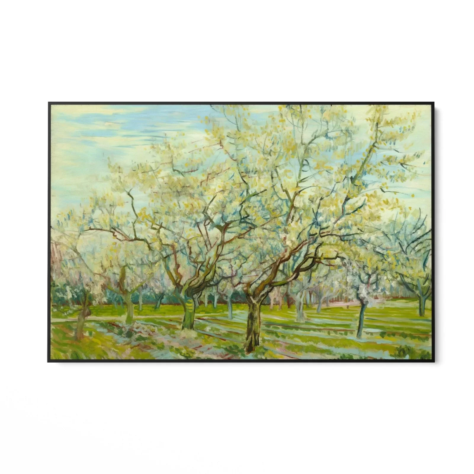 The White Orchard 1888, Vincent Van Gogh - Image 6
