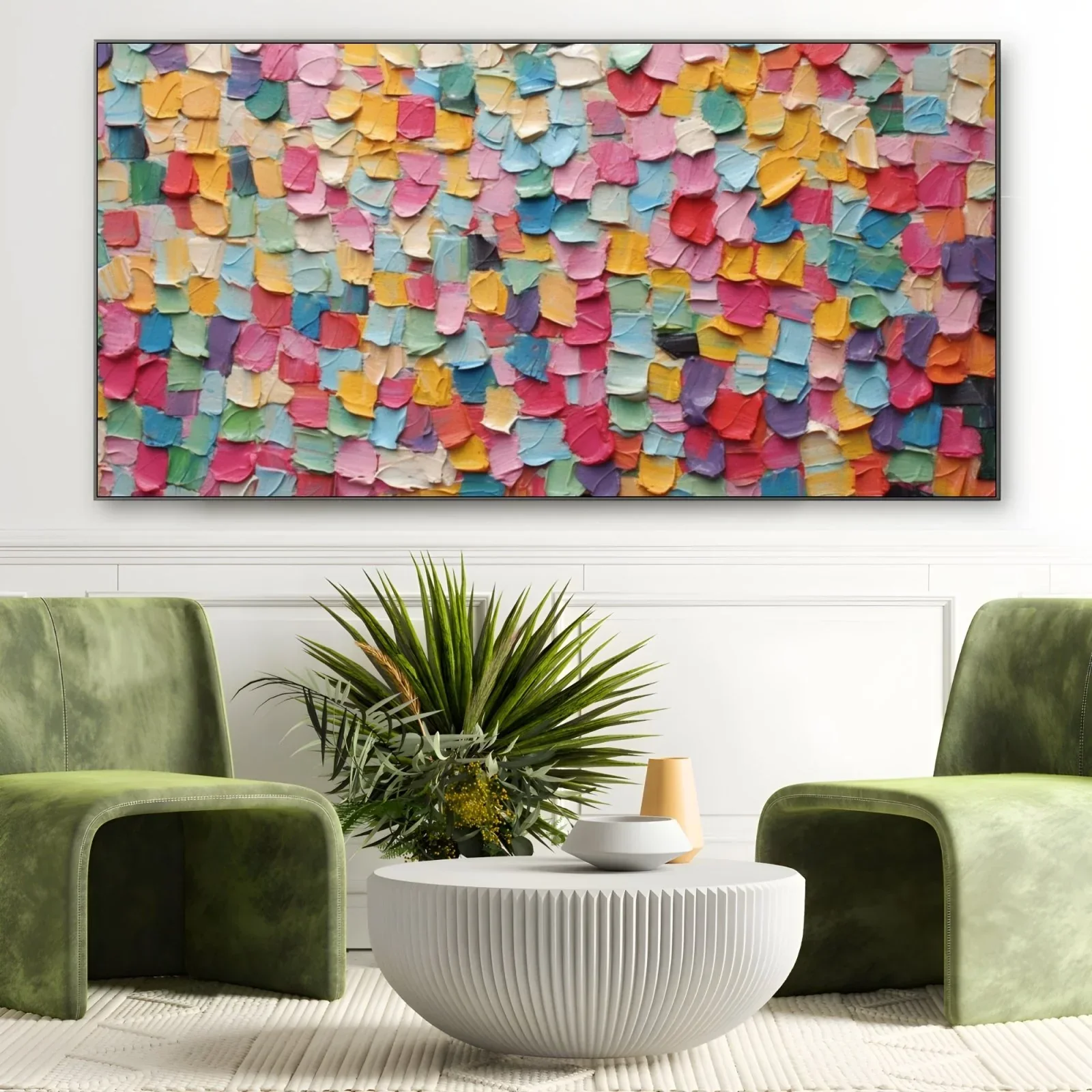 Trama di colori vivaci