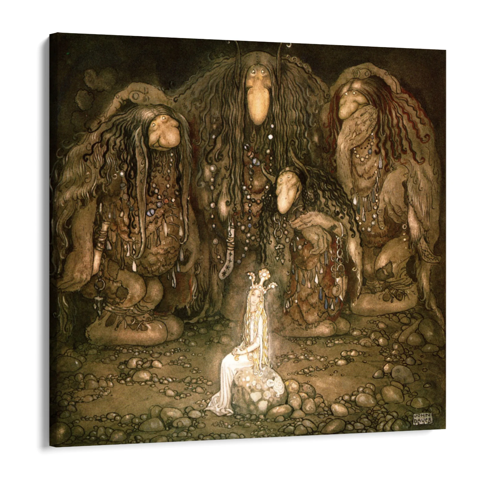 Troll Svedesi, John Bauer - Image 8