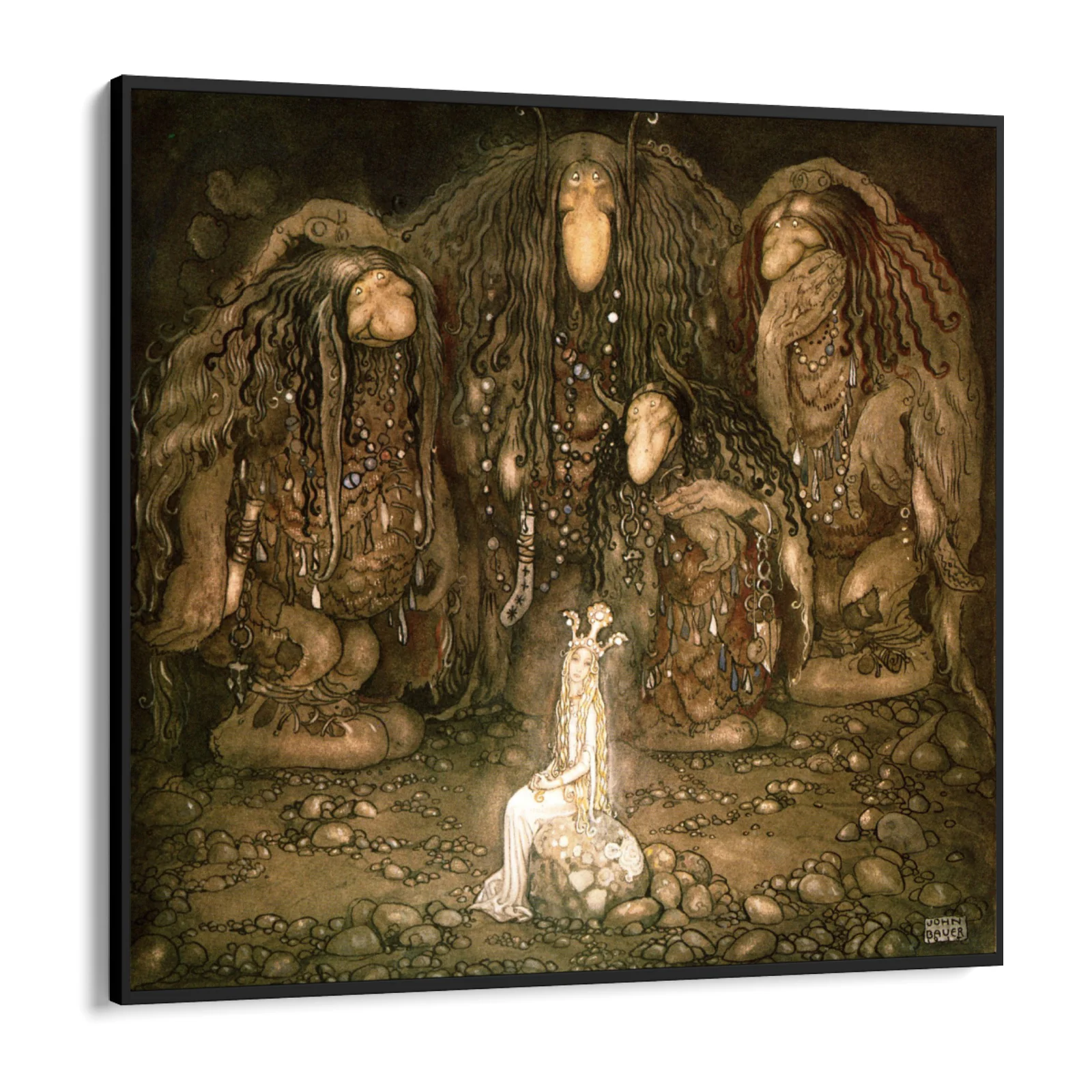 Troll Svedesi, John Bauer - Image 9