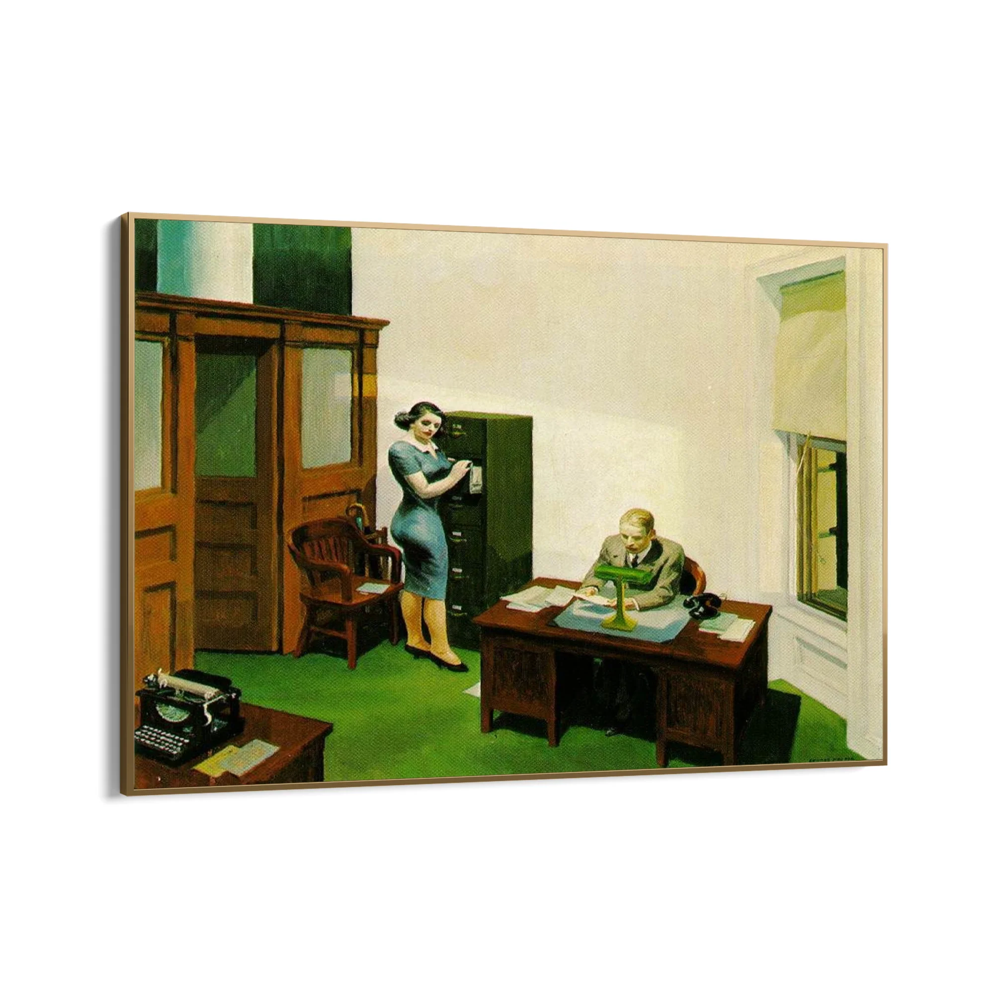 Ufficio di Notte, Edward Hopper - Image 10