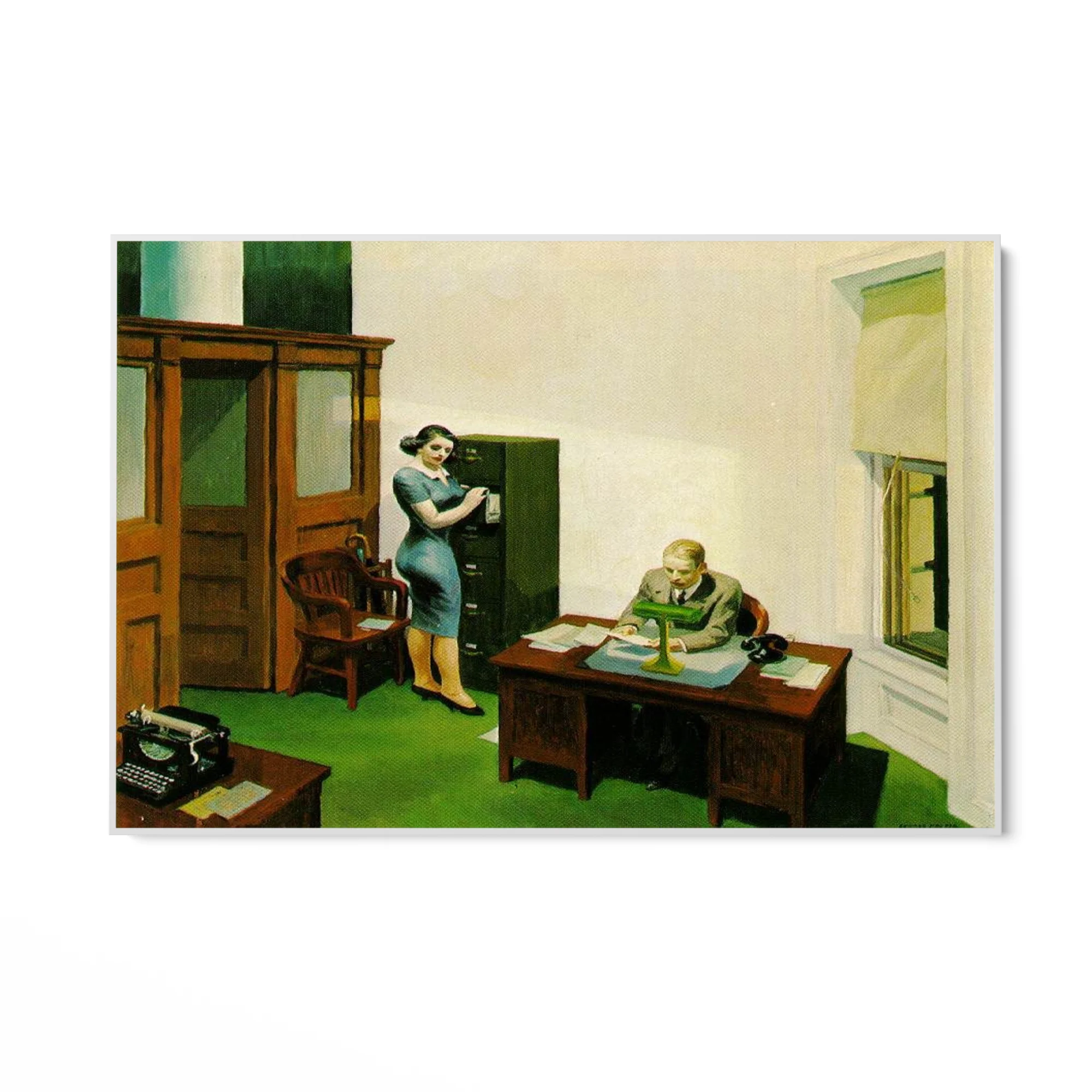 Ufficio di Notte, Edward Hopper - Image 7
