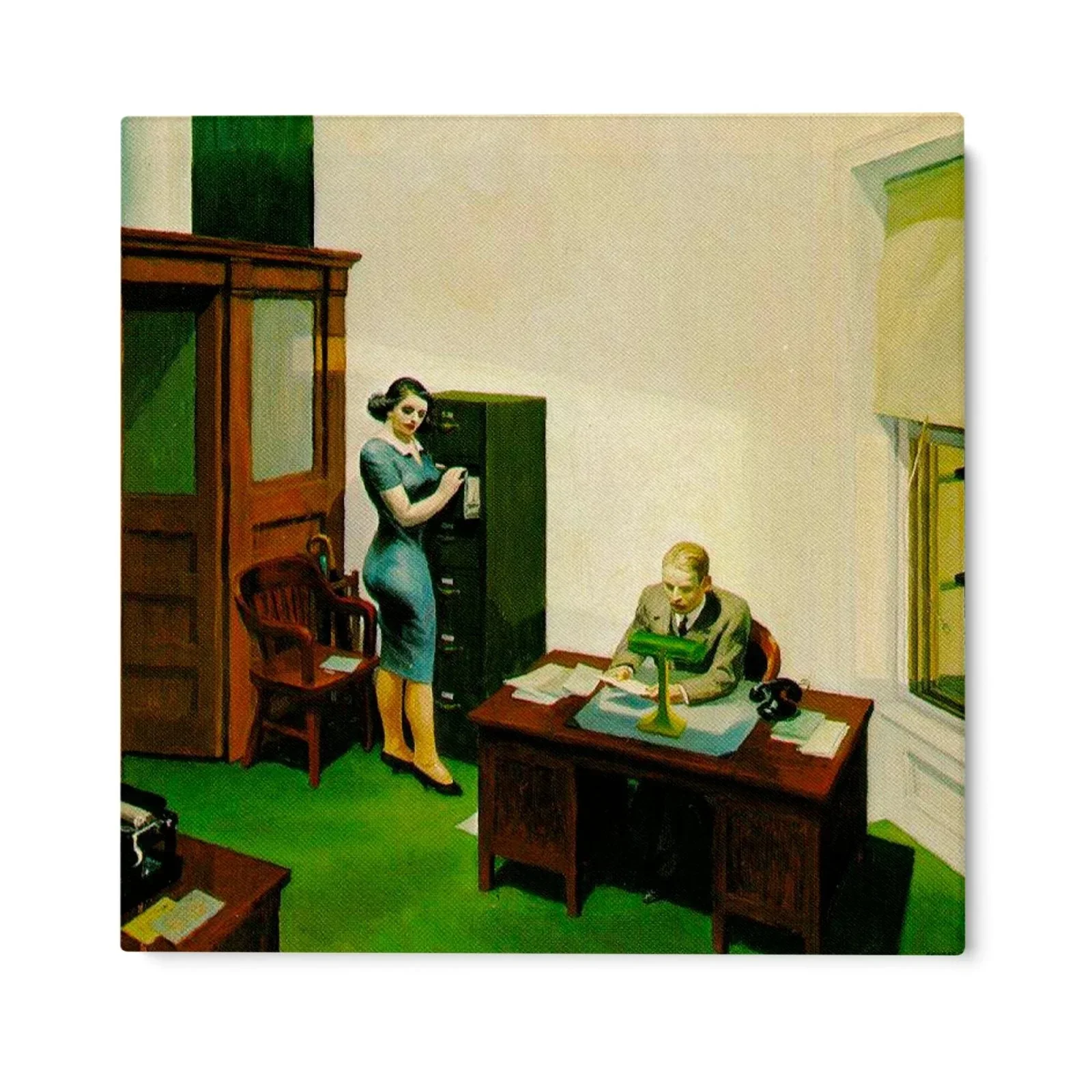 Ufficio di Notte, Edward Hopper - Image 3