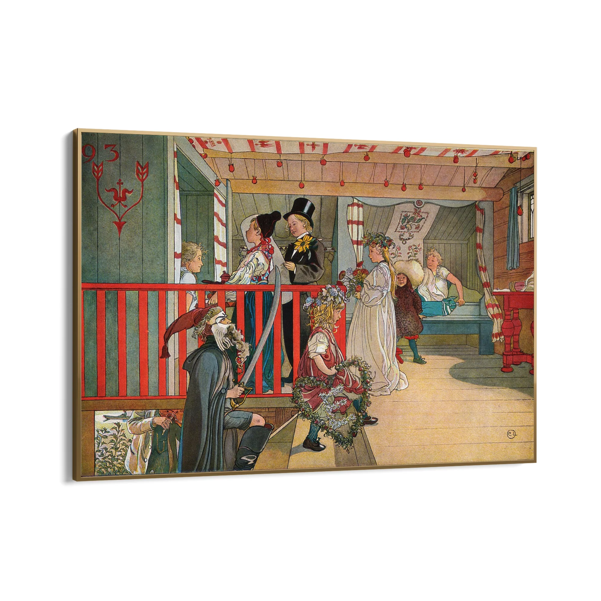 Un giorno di festa, Carl Larsson - Image 10