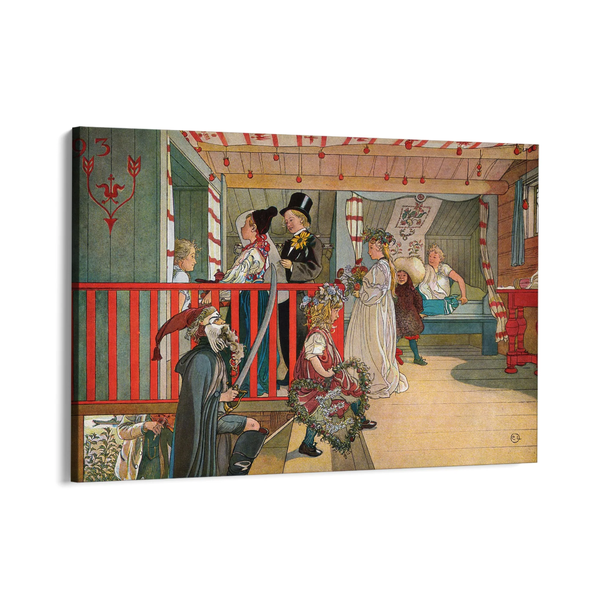 Un giorno di festa, Carl Larsson - Image 8