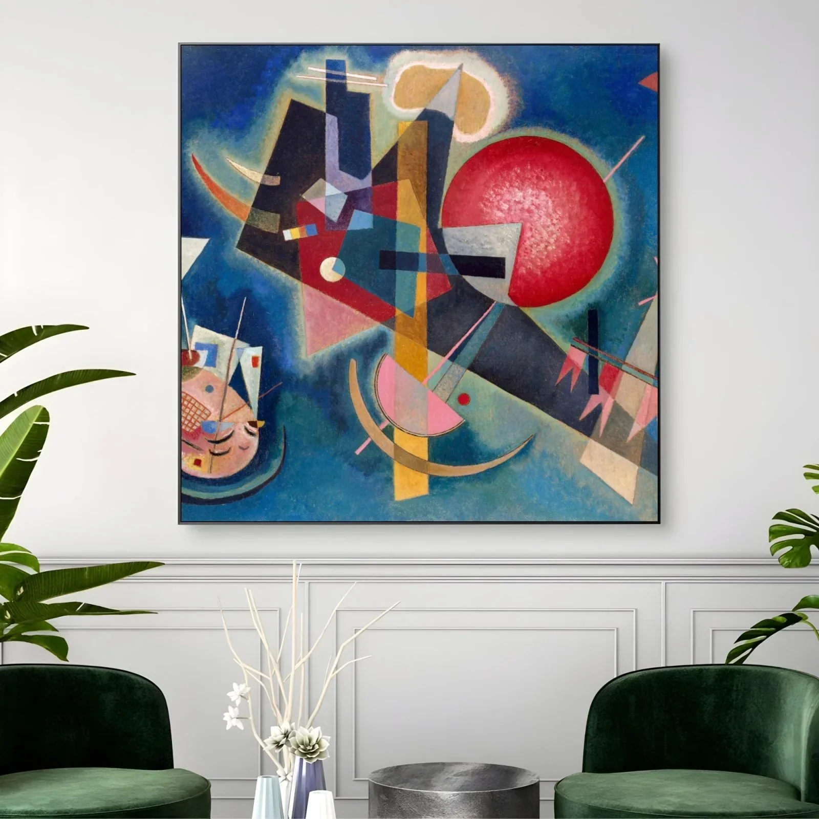 Utopia in Blu, Wassily Kandinsky