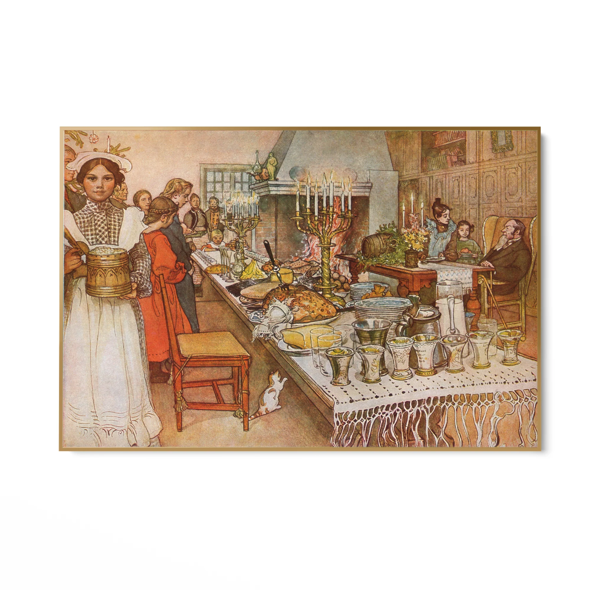Vigilia di Natale, Carl Larsson - Image 6