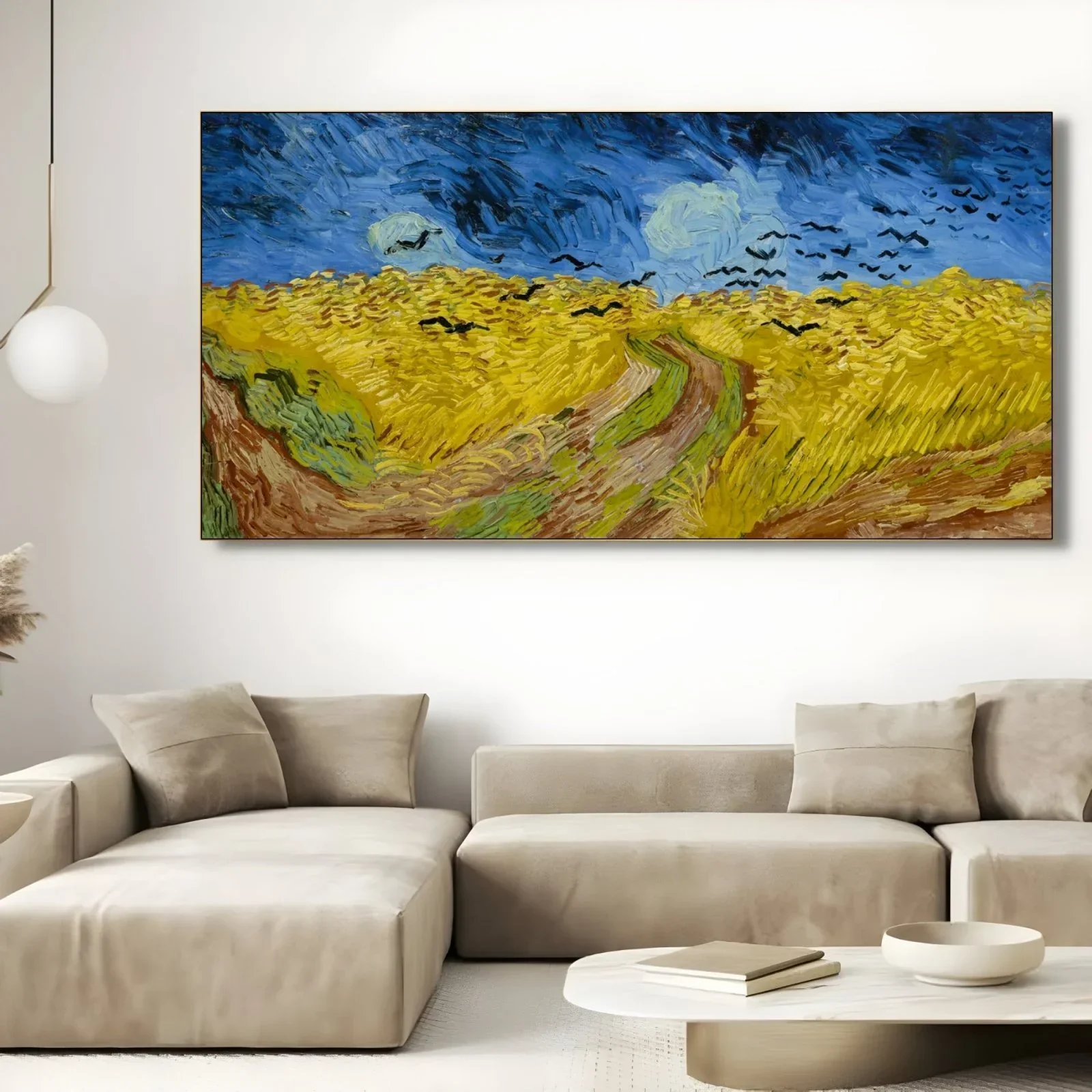 Wheat Field with Crows, Van Gogh - Image 2