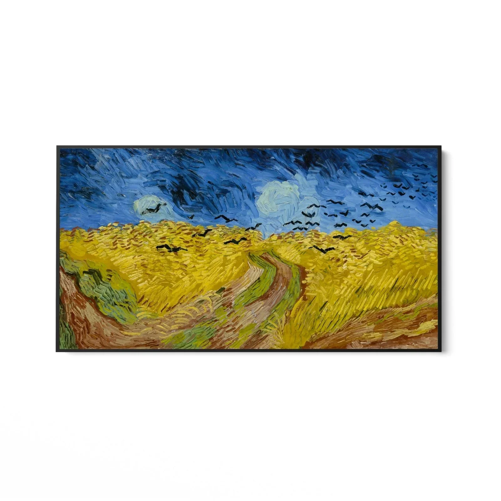 Wheat Field with Crows, Van Gogh - Image 5