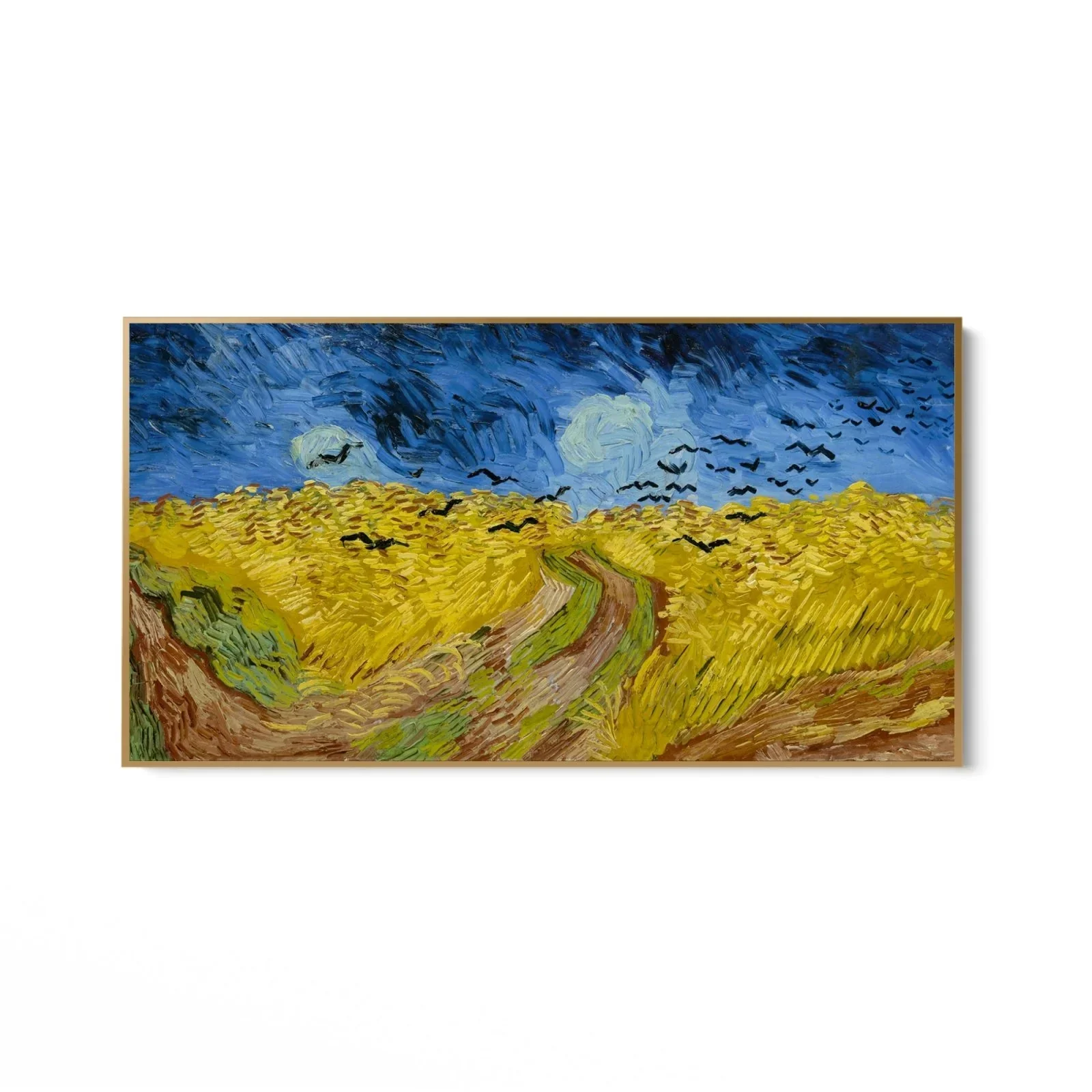 Wheat Field with Crows, Van Gogh - Image 7