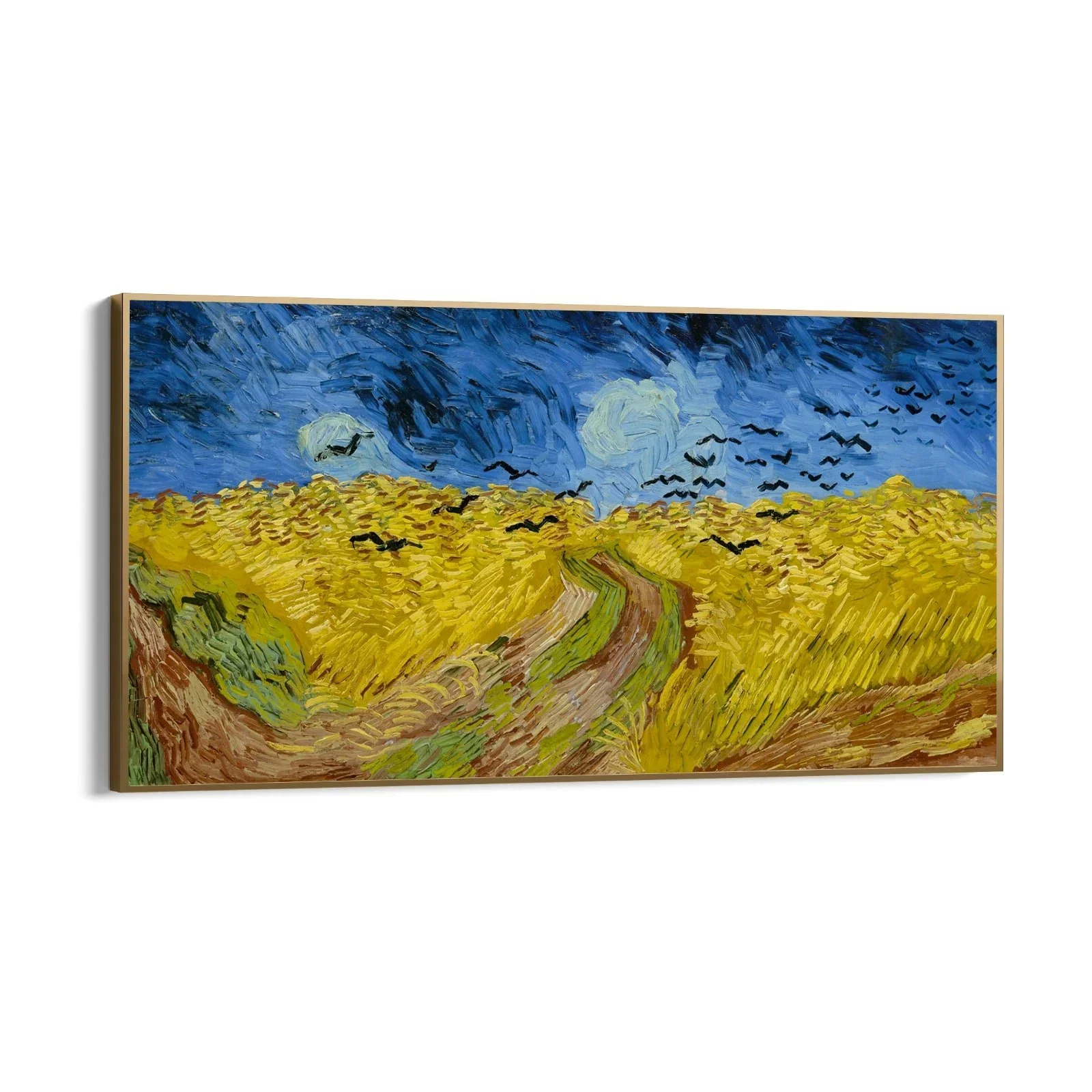 Wheat Field with Crows, Van Gogh - Image 8