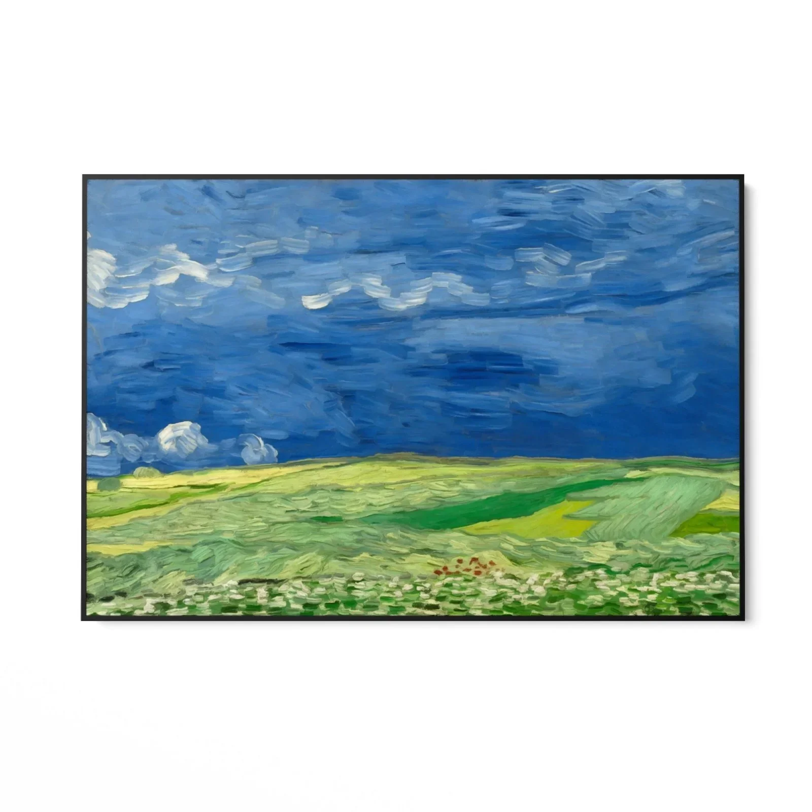 Wheatfields Under Thunderclouds, Vincent Van Gogh - Image 6